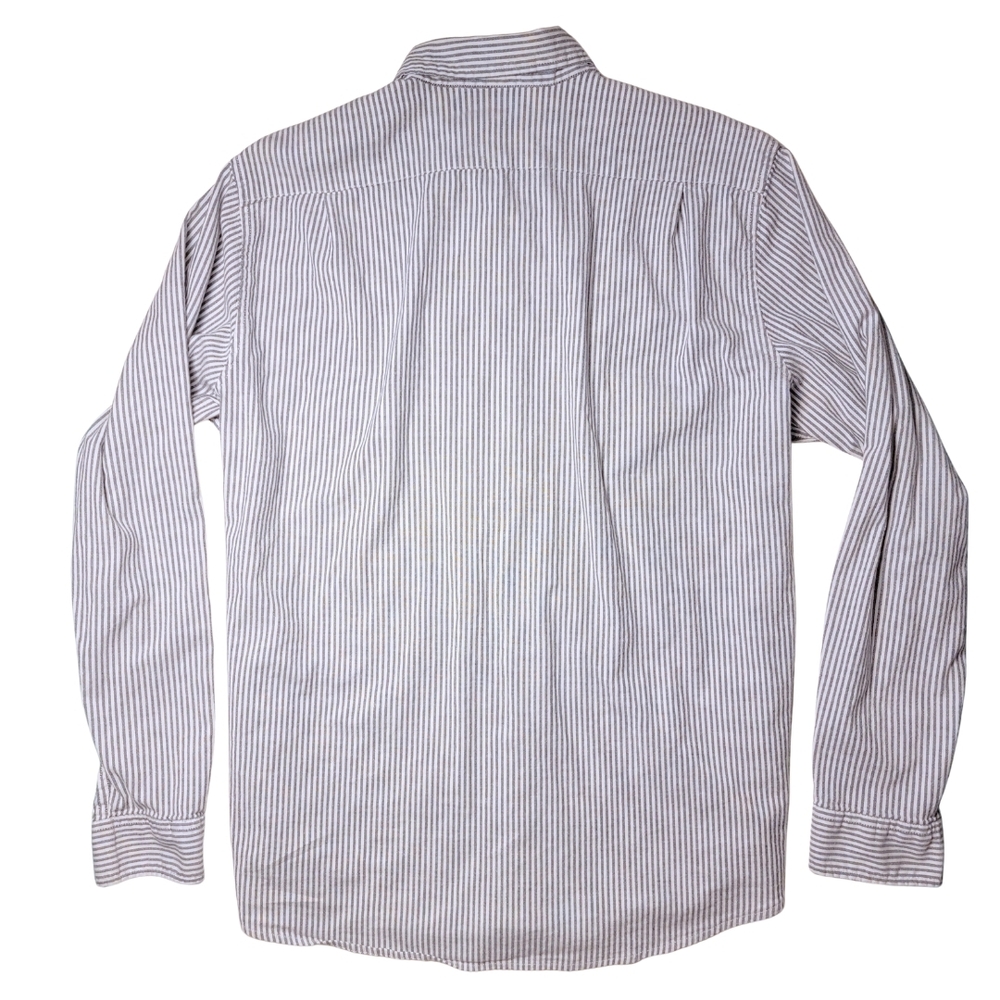 Tailor Vintage Luxe Performance Oxford Stripe Shirt XXL - Picture 3 of 7